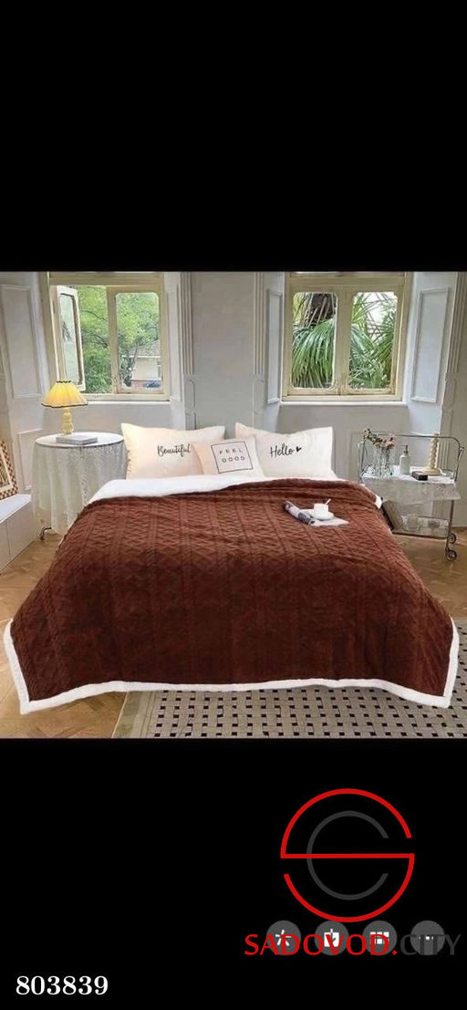 Теплые пледы 3/1 из овечьей шерсти