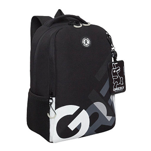 RB-651-9 Рюкзак школьный с картхолдером на держателе - Grizzly фото 2