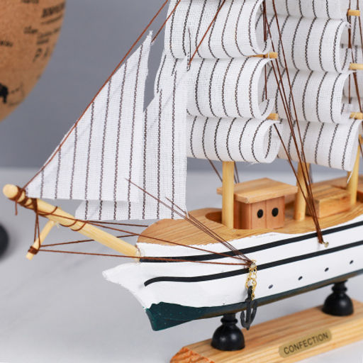 Макет парусного корабля 23х23 см / SH024MP /уп 48/ - Галеонтрейд фото 15