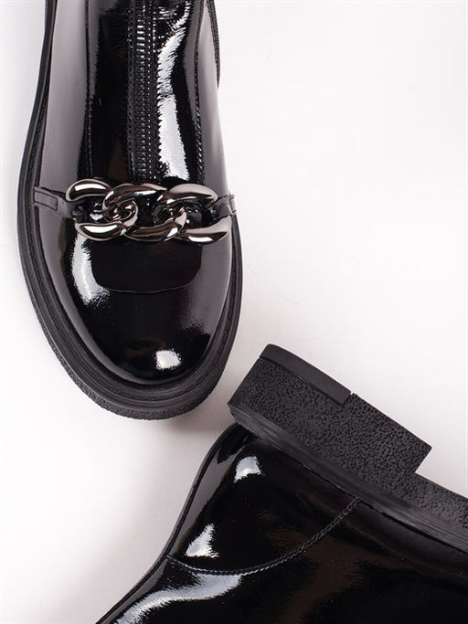 Ботинки женские натуральная кожа/ Броги удобные демисезонные B279 - Piniolo фото 5