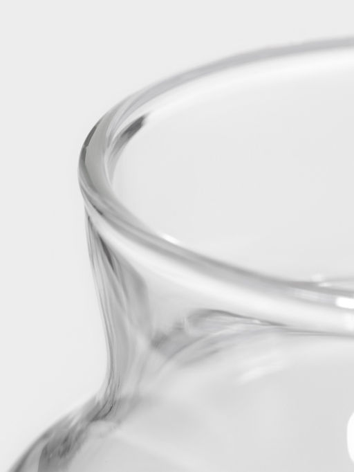 Банка для сыпучих продуктов Доляна «Бабл», 550 мл, 10.5×11 см, с пробковой крышкой, стекло, прозрачная