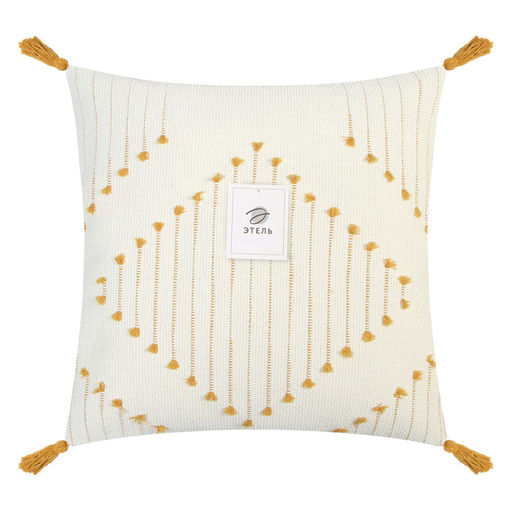 Наволочка декоративная Этель сканди 45*45 см, горчица  фото 10