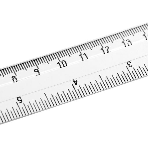 Цена за 48 шт. Линейка 20 см, пластик, МИКС