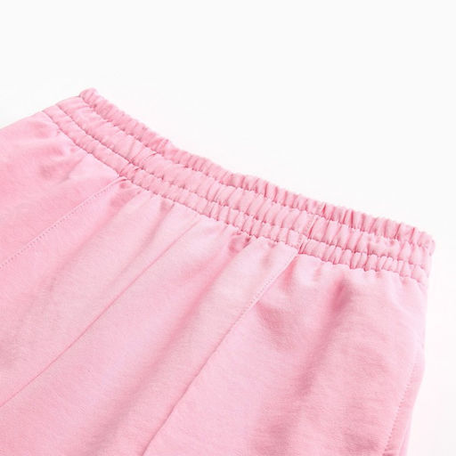 Костюм спортивный женский: футболка, шорты, MINAKU: Casual Collection, светло-розовый, размер 44