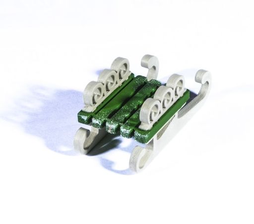 Елочные игрушки: Санки малые 6017 Twirl - Idh фото 3