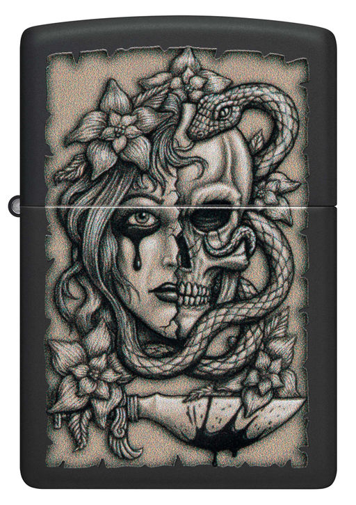 Зажигалка ZIPPO Окровавленное тату | Gory Tattoo 48616  фото 2