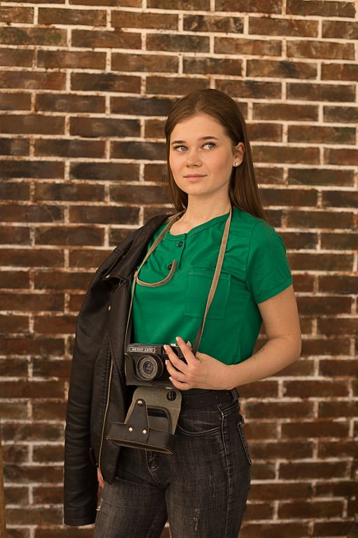 Футболка женская зеленая м110з - Лето-текс фото 2