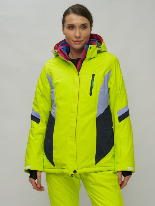 Горнолыжный костюм женский салатового цвета 02201Sl - Chunmai фото 43