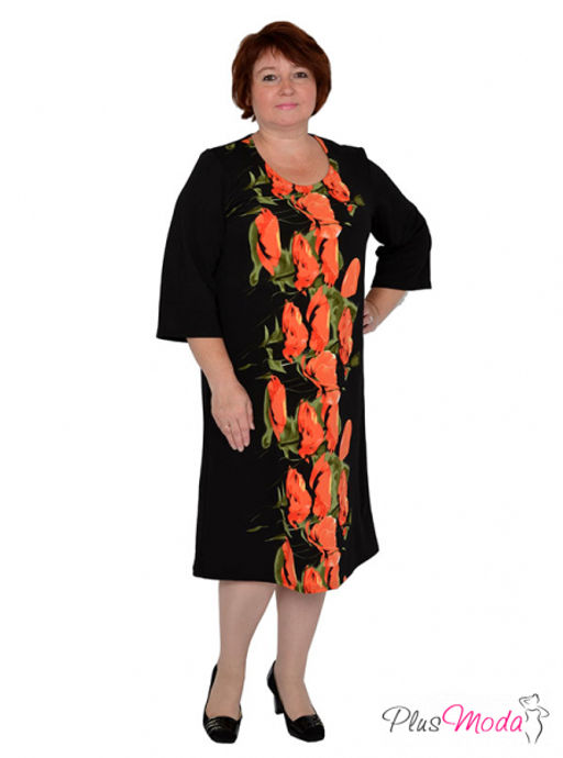 Платье Модель №499 размеры 44-82 - Plusmoda фото 6