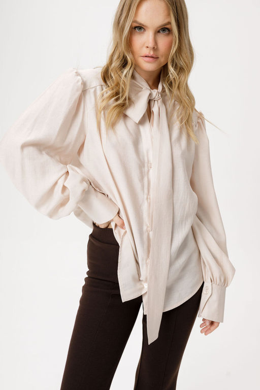 Блуза Pirs 6369 бежевый  фото 2