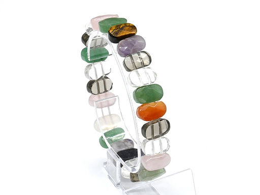 Браслет граненый 14*7мм из нефрита байкальского - Радуга камня фото 32