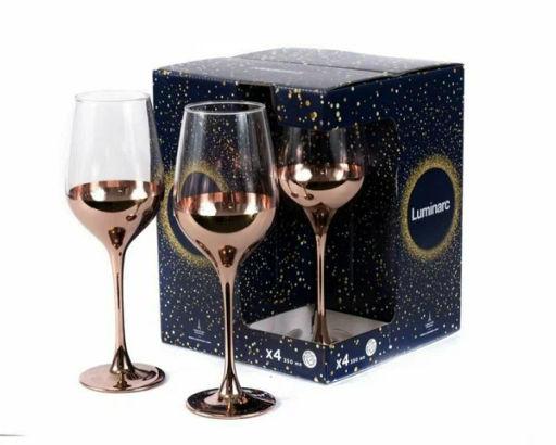Набор бокалов для вина СЕЛЕСТ ЭЛЕКТРИЧЕСКАЯ МЕДЬ 4шт 270мл арт.O0080 /Люминарк/ - Luminarc фото 2