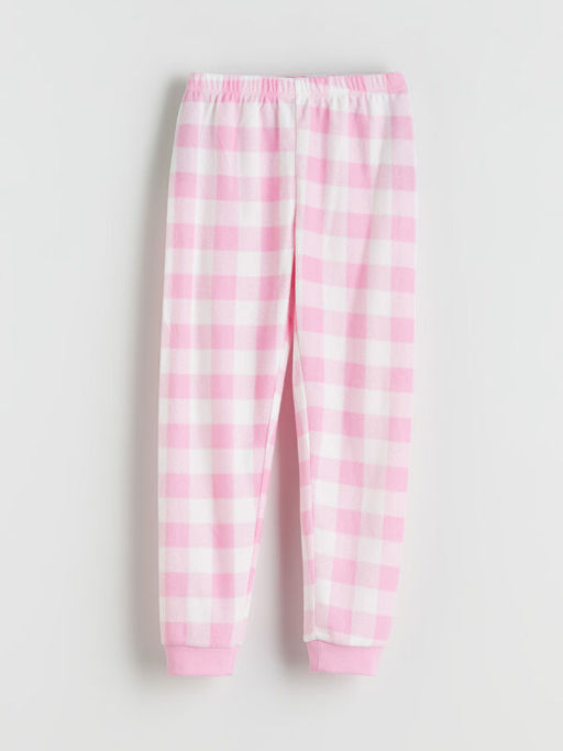 Beli Lastikli Polar K?z ?ocuk Pijama Alt