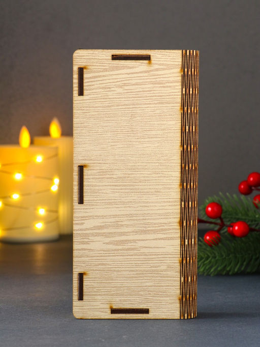 Цена за 2 шт. Купюрница подарочная Новый год с шишками, конверт для денег, 18?2.4?8 см