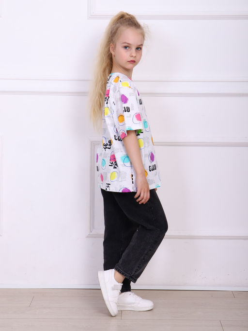 Ф037 Футболка Энни - Милаша фото 5