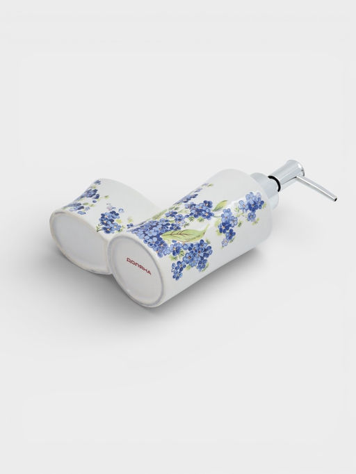 Дозатор для моющего средства с подставкой для губки Доляна «Лоза», 250 мл