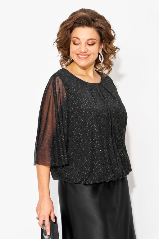 Туника Liliana 1502 черный фото 7