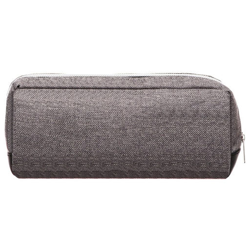 Пенал школьный Calligrata, мягкий, 2 отделения, 100×210×65 мм, объёмный, серый