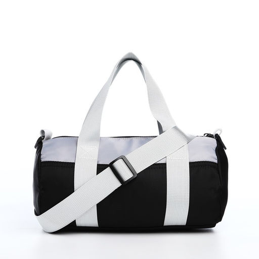 Сумка молодёжная на молнии, цвет чёрный - Simaland фото 4