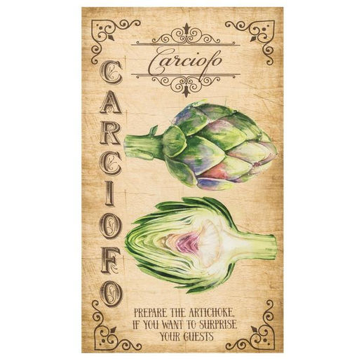 Полотенце Этель Carciofo 40х73 см, 100% хлопок, саржа 190 гр/м2  фото 2