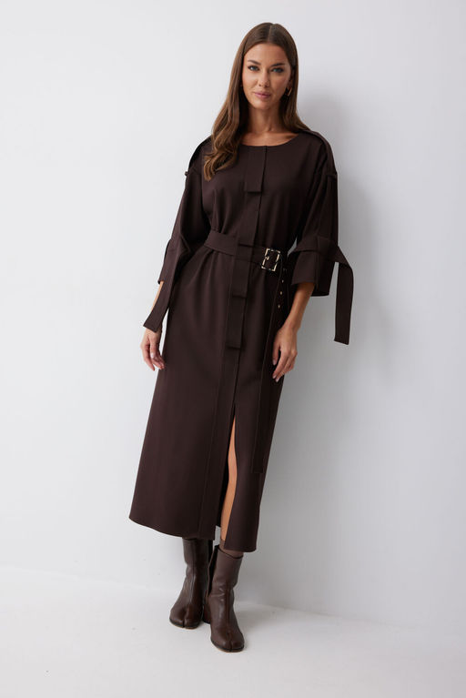 Платье LYUSHe 4212 коричневый  фото 3