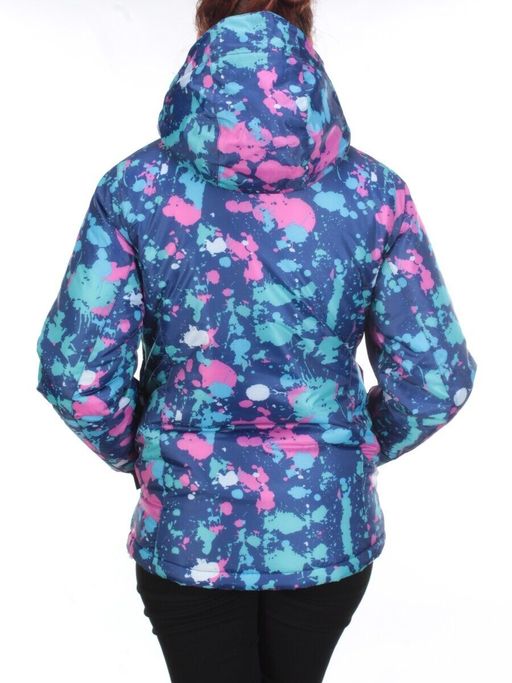 W1608-2 BLUE PRINT Куртка горнолыжная женская ERUITOR (100 гр. холлофайбера) - Fashion фото 6