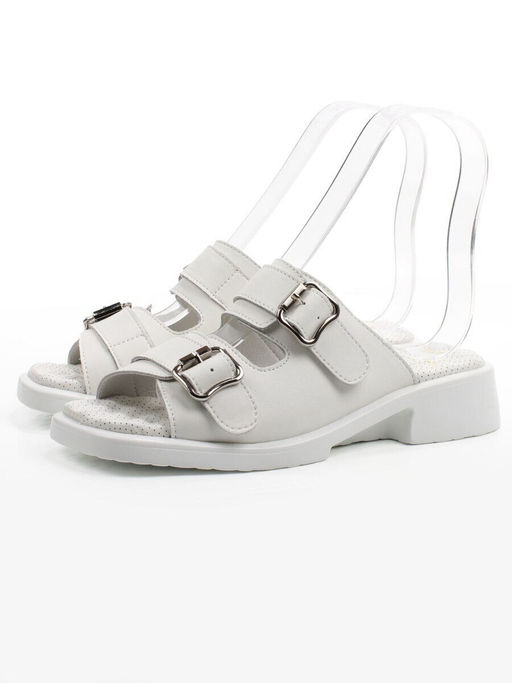08-C103-9C WHITE Босоножки женские (натуральная кожа)
