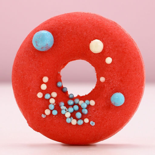 Бомбочка для ванны «Сладкой зимы», 120 г, аромат малиновой карамели, Чистое счастье