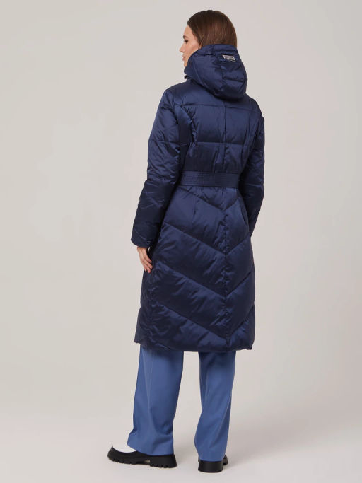 Пальто женское 1241123010 blue - Eleganzza фото 4