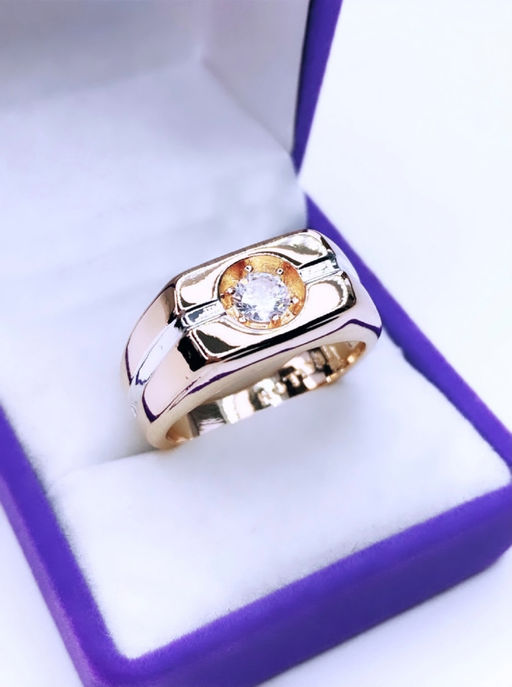 Мужское кольцо УМК013 - Dubaigold фото 2