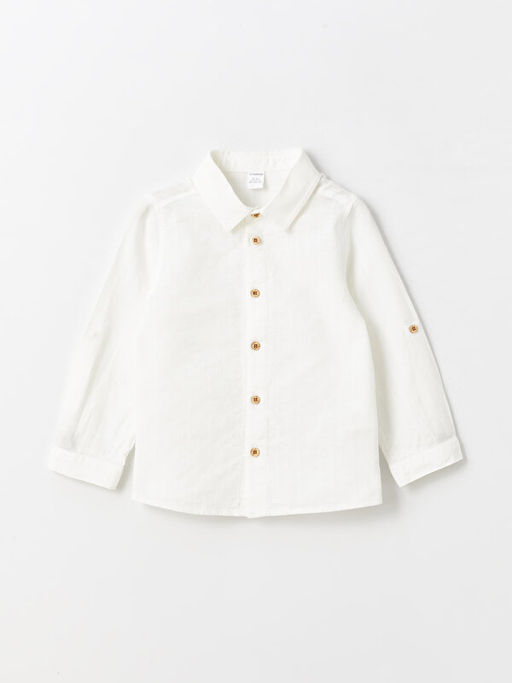 Uzun Kollu Basic Erkek Bebek G?mlek