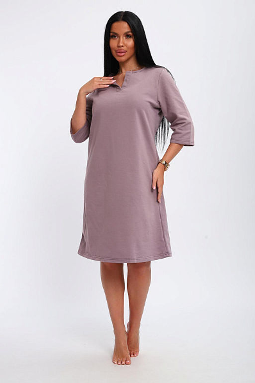 Сорочка теплая, футер с начесом (01035) - Плиона фото 110