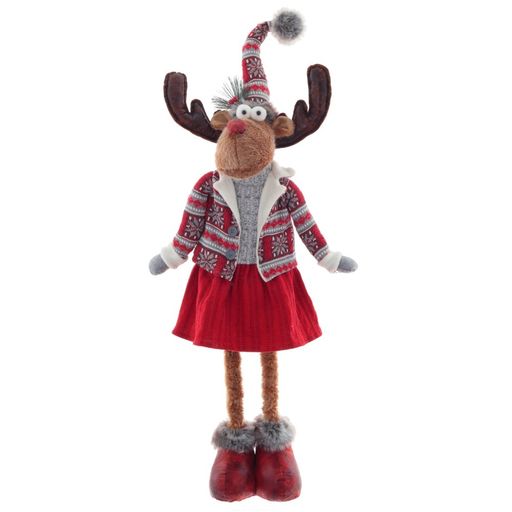 Игрушка набивная "Олень", L29 W17 H101/72 см, 2в.