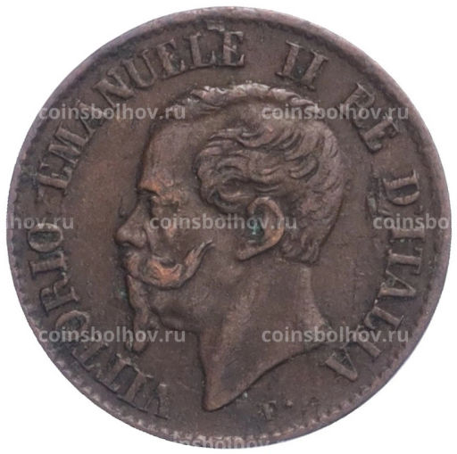 Монета 1 чентезимо 1867 года M Италия