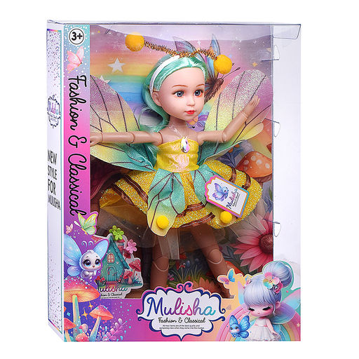 Кукла "Элен" в костюме феи, в коробке