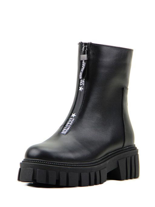 Ботинки EDART 325.L.21153 bl. black/шерсть