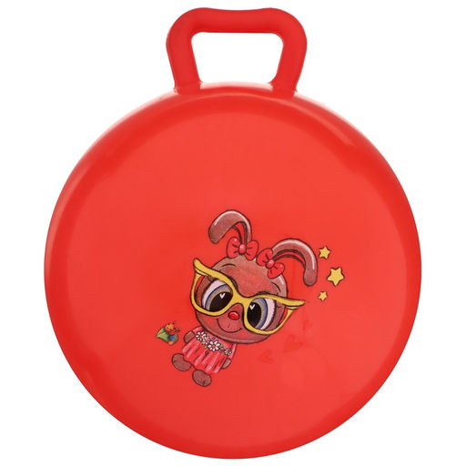 Мяч детский с ручками, d=15 см, 80 г, цвет МИКС - Simaland фото 2