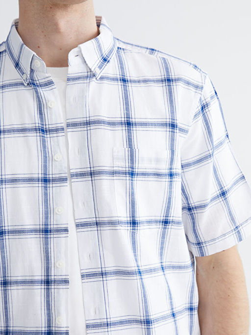 Regular Fit Kareli Erkek G?mlek