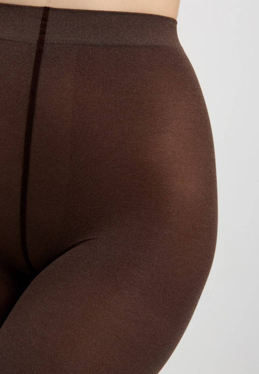Колготки теплые CONTE Плотные меланжевые колготки TRENDY MELANGE chocolate - Conte elegant фото 12