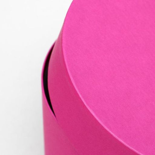 Набор круглых подарочных коробок 5 в 1 Пантон 230 - однотонный, 23?23?14 - 15?15?10 см - UPAK LAND фото 5