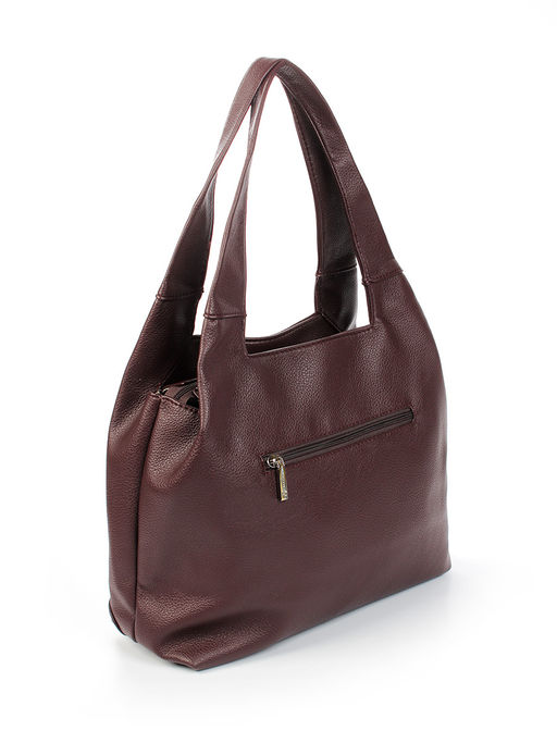 LACCOMA сумка Валери-Y2005-бордовый эко кожа хлопок