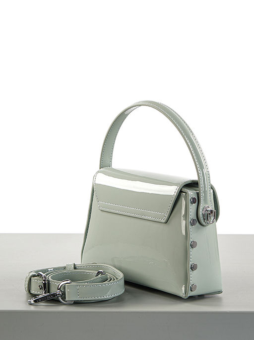 LACCOMA сумка Y2097-мятный натуральная кожа  фото 4