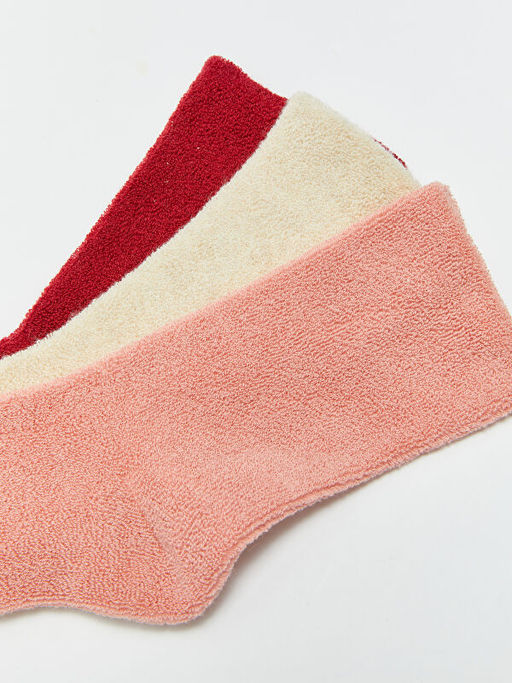 K?z ?ocuk Havlu Soket ?orap 3l? - Waikiki фото 3