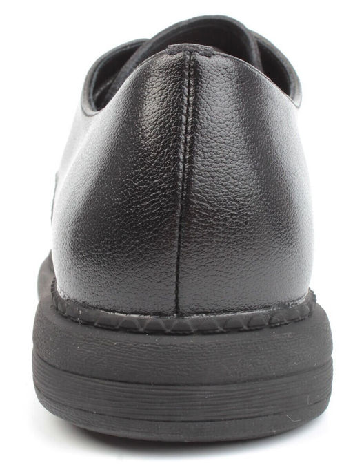 03-DCO127-1 BLACK Полуботинки женские (натуральная кожа)