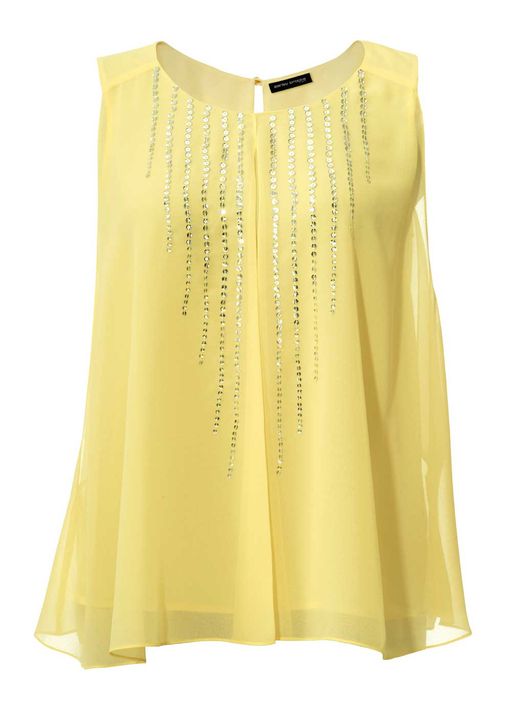 Топ, ванильный - Patrizia dini фото 2