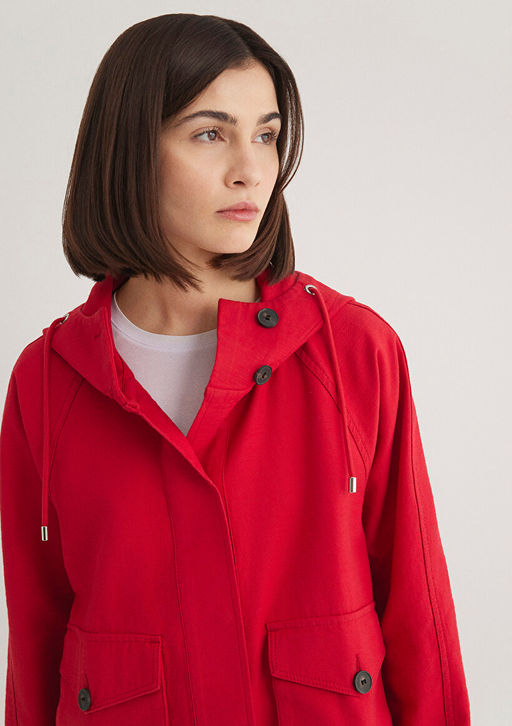 K?rm?z? Ceket - Mavi фото 3