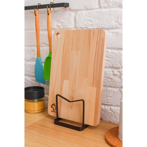 Доска разделочная деревянная с канавкой, 33221,5 см, берёза - Доляна фото 11