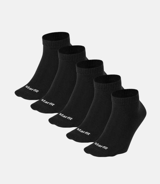 Носки спортивные Starfit Charge SCS2525PB, черный, 39-42, 5 пар фото 2