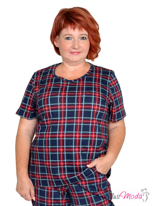 Футболка Модель №1293 размеры 44-84 - Plusmoda фото 10