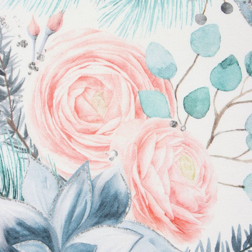 Полотенце Этель Christmas flowers 40х73 см, СОРТ 2, 100% хл, саржа 190 гр/м2  фото 3